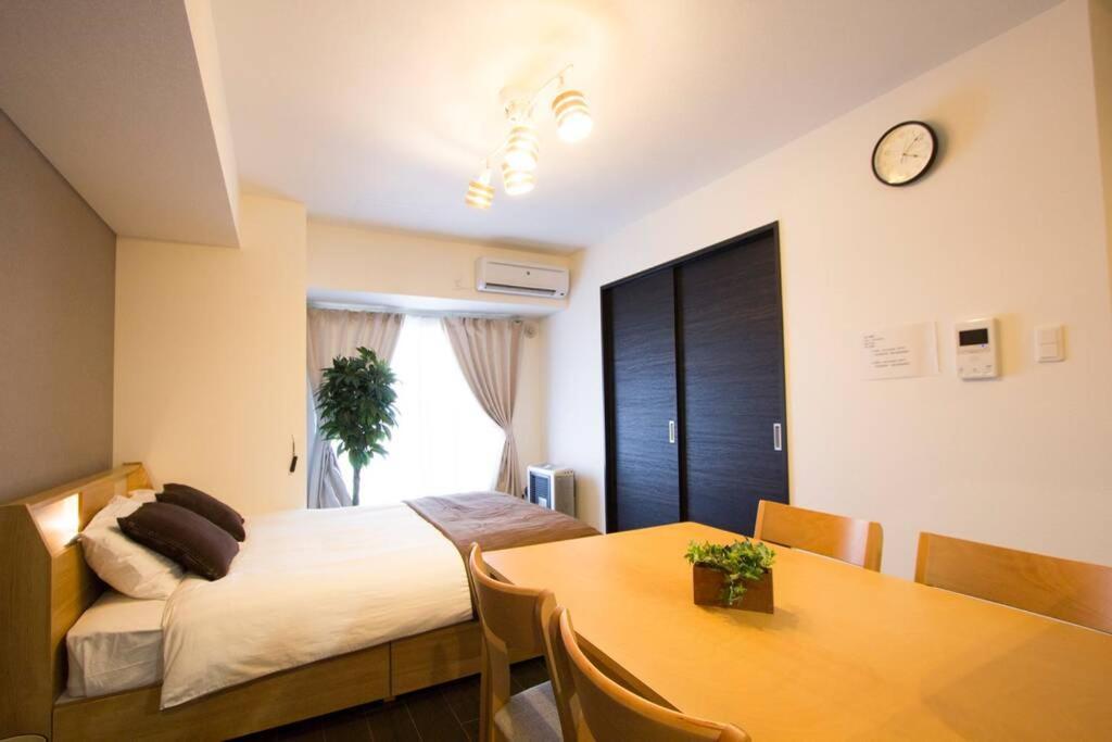 Apartament ようこそ札幌へ! 大通公園まで地下鉄10分 定員6名 Firetv完備 1階はセコマ Zewnętrze zdjęcie