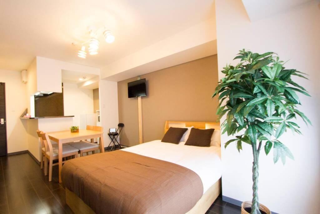 Apartament ようこそ札幌へ! 大通公園まで地下鉄10分 定員6名 Firetv完備 1階はセコマ Zewnętrze zdjęcie