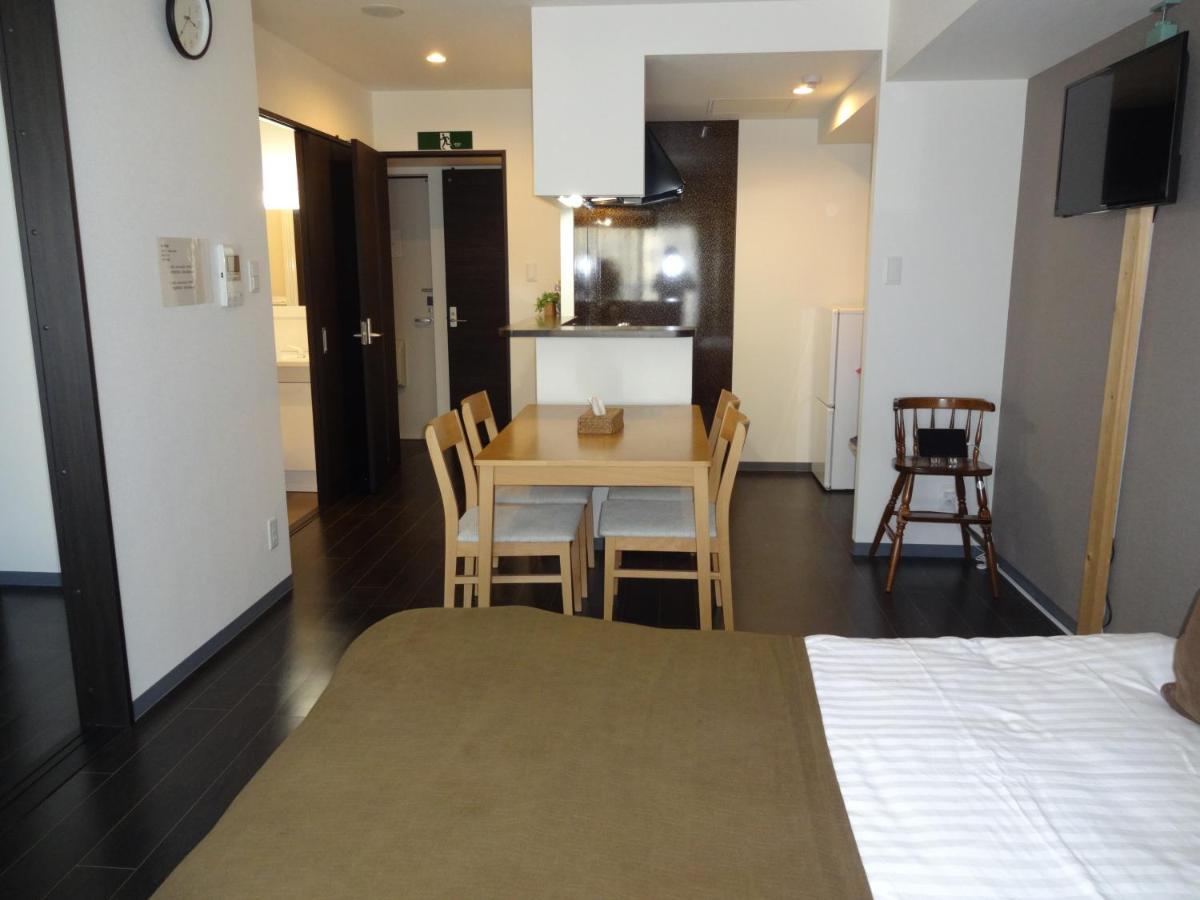 Apartament ようこそ札幌へ! 大通公園まで地下鉄10分 定員6名 Firetv完備 1階はセコマ Zewnętrze zdjęcie