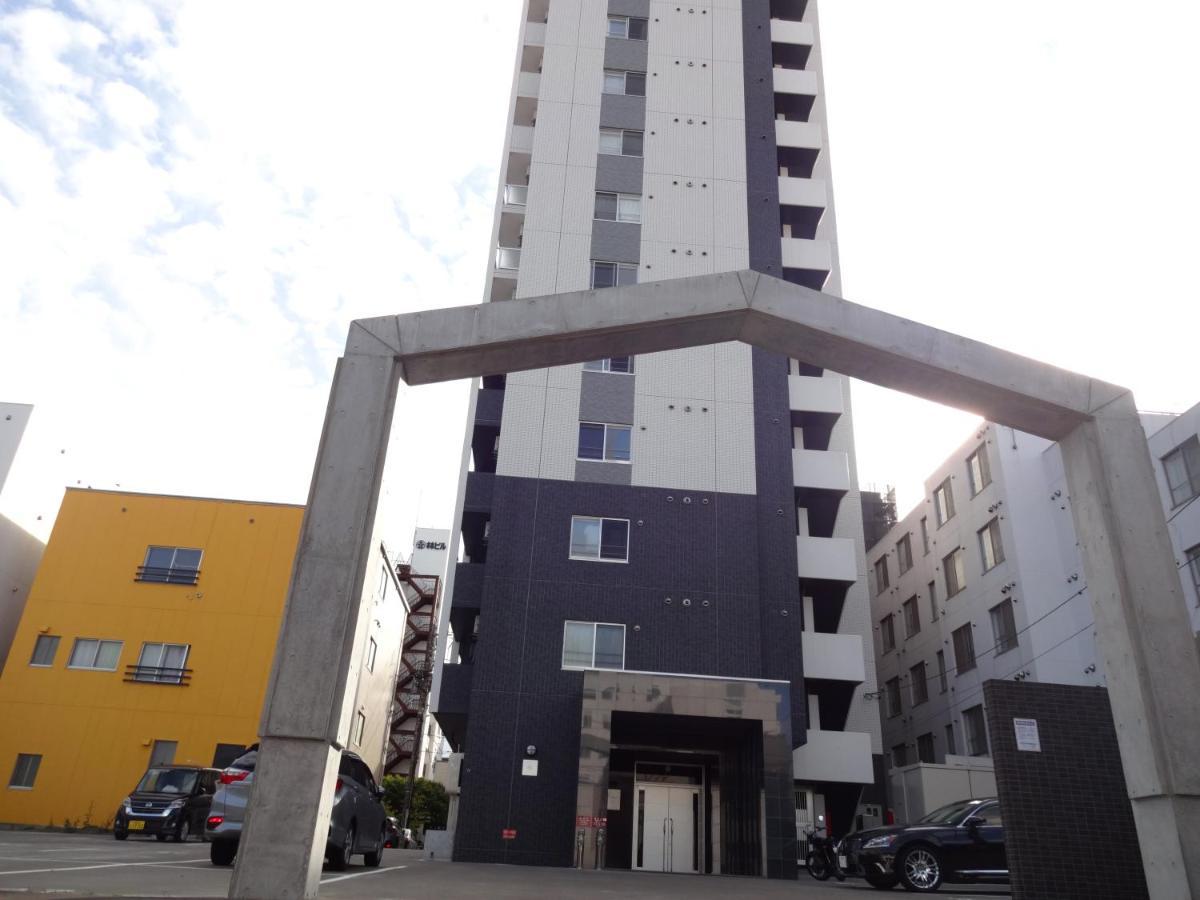 Apartament ようこそ札幌へ! 大通公園まで地下鉄10分 定員6名 Firetv完備 1階はセコマ Zewnętrze zdjęcie